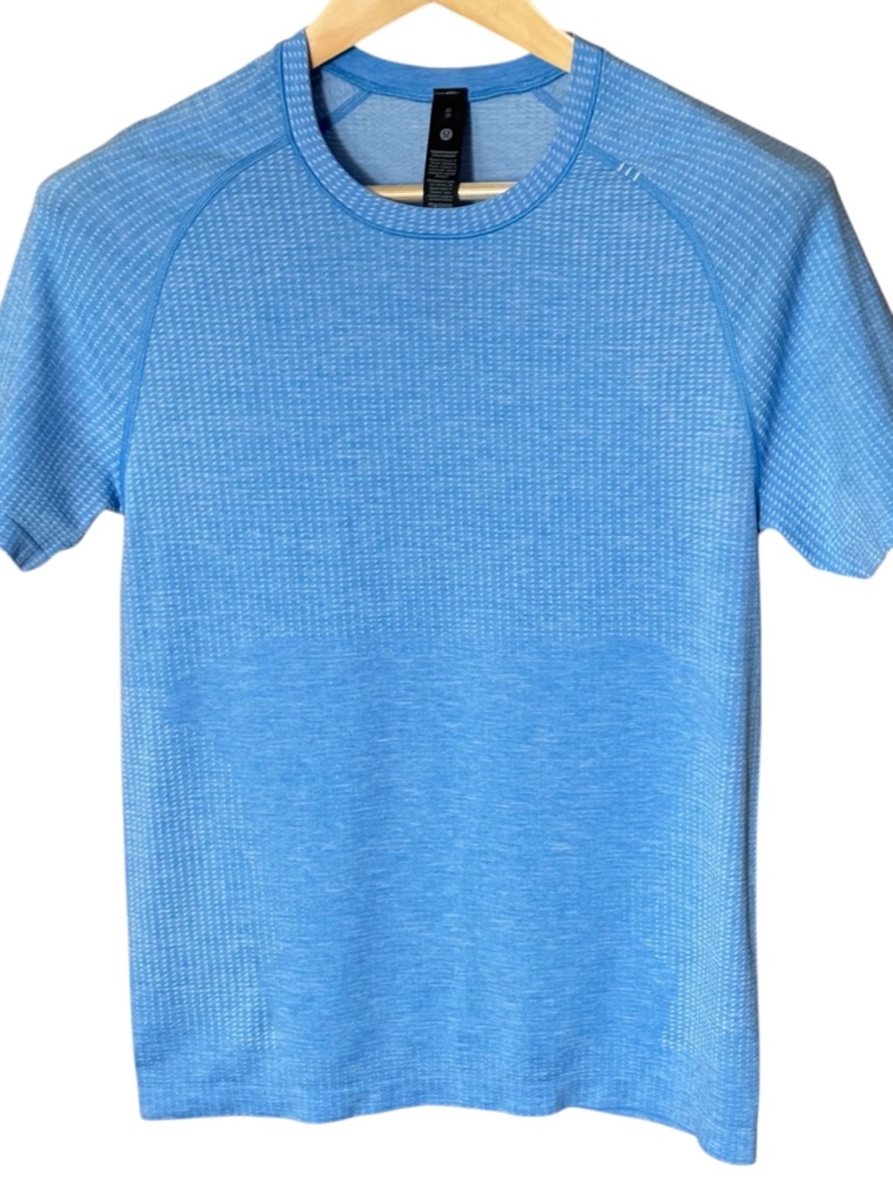Lululemon Metal Vent Tech Short Sleeve 2.0 - Heathered Blue - XS